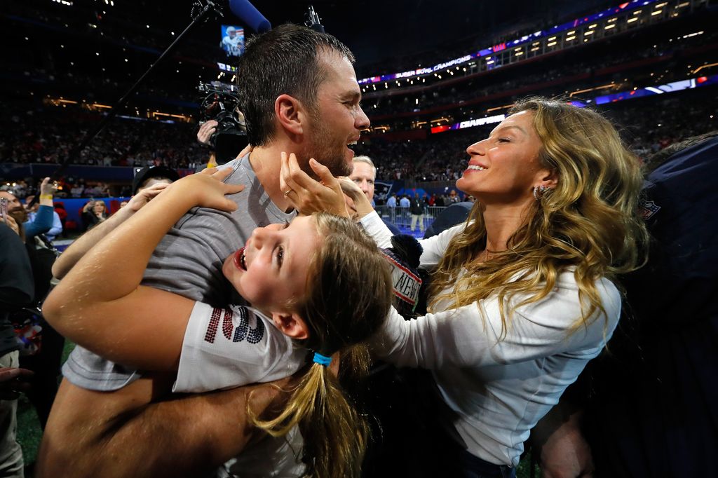 Tom y Gisele están celebrando el cumpleaños de su hija Vivian.  