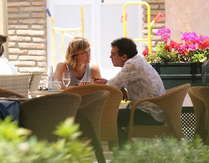 María Casado y Antonio Banderas