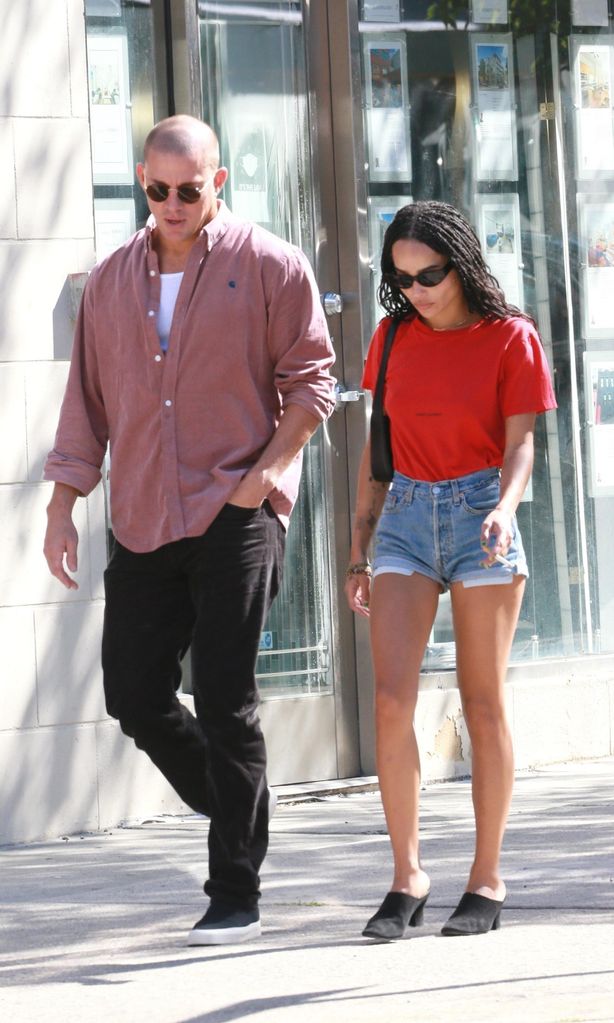 Channing Tatum and Zoe Kravitz