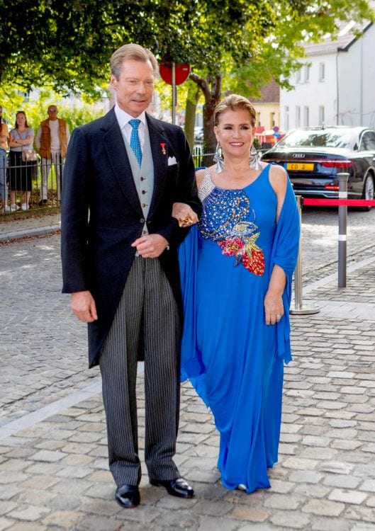 El gran duque Enrique  y la gran duquesa María Teresa