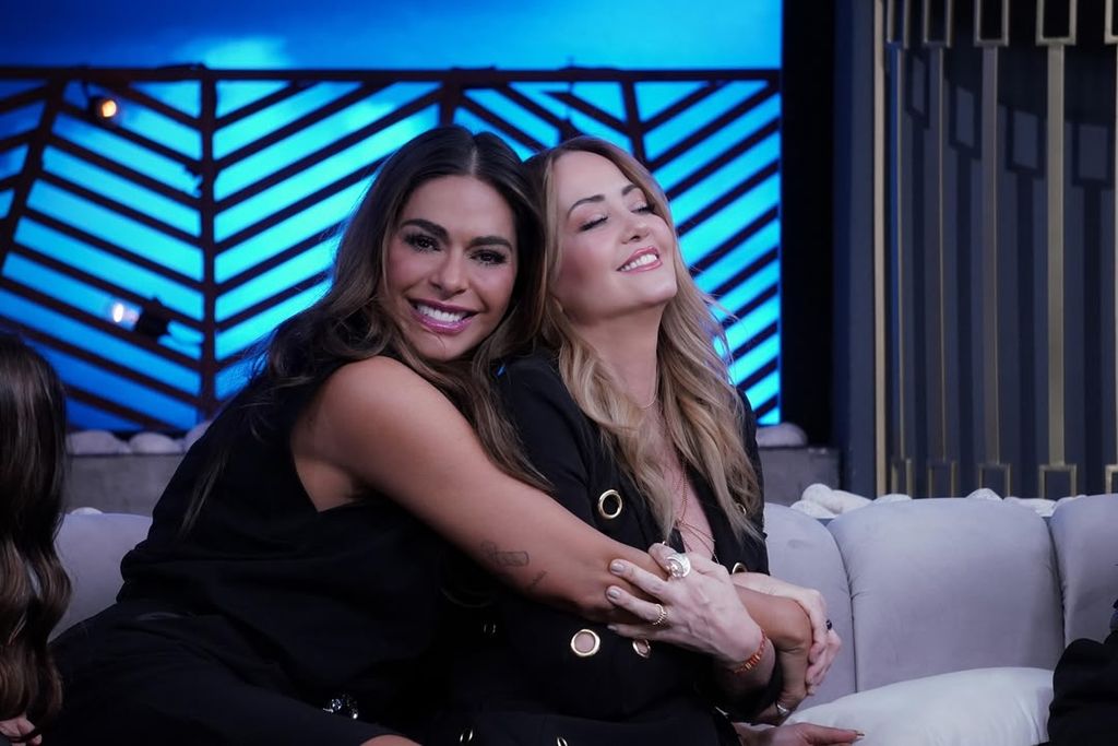 Galilea Montijo se mostró muy emocionada de recibir a su amiga en el foro