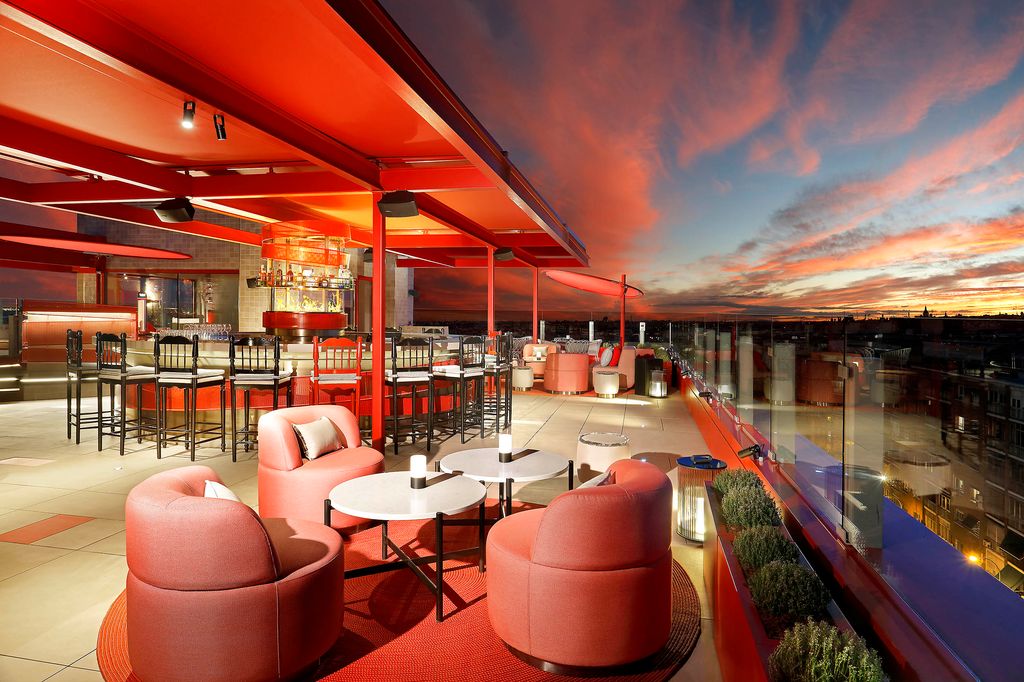 Terraza Hard Rock Hotel Madrid