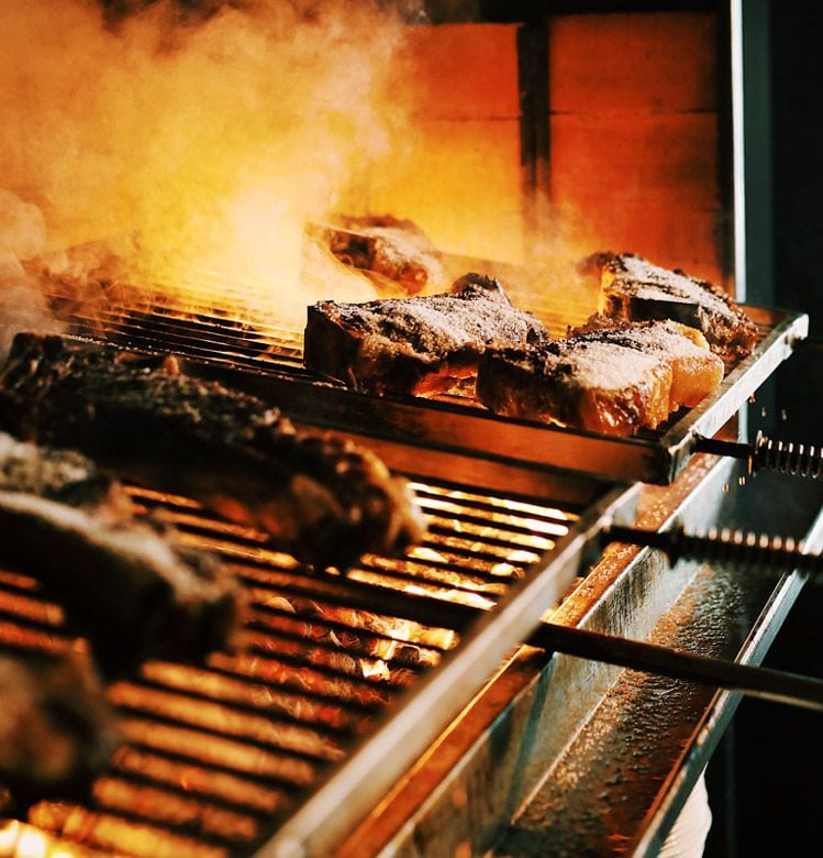 La carne a la parrilla, protagonista de Meat & Fire