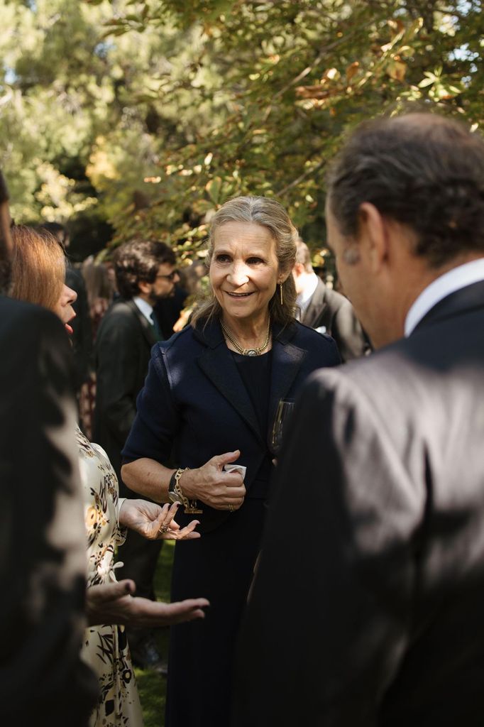 La infanta Elena, en la boda