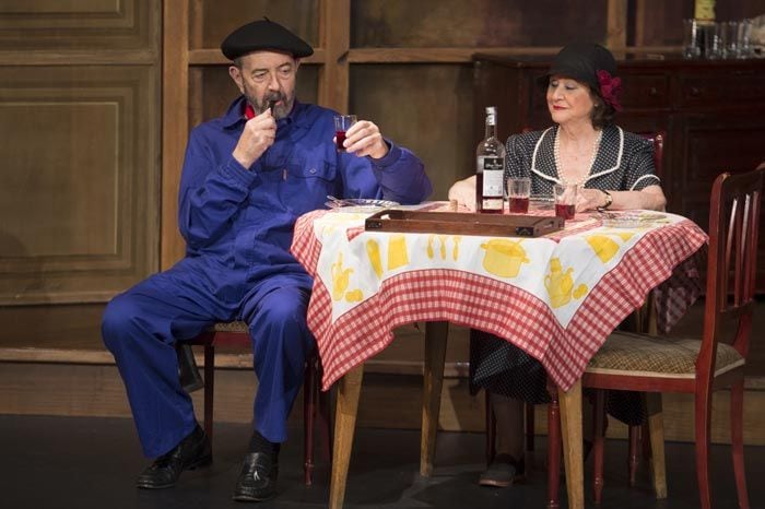 Miguel Rellán en la obra de teatro 'Ninette y un señor de Murcia' en 2016