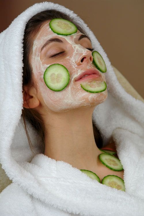 Mascarilla de pepino