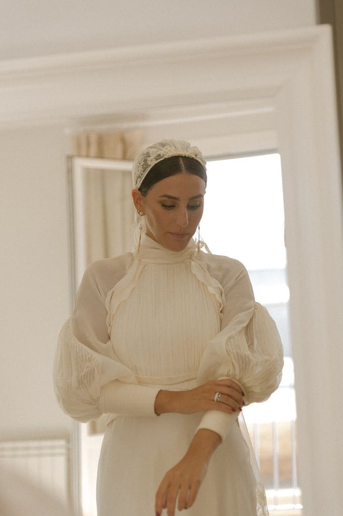 Vestido de novia de Romancera