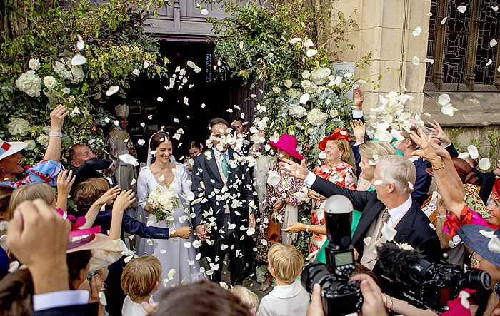 Boda del hermano de Matilde de Bélgica