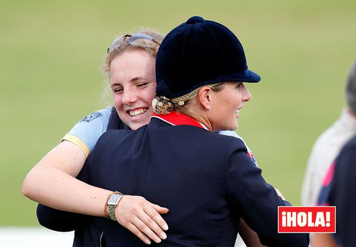 Stephanie Phillips y Zara Tindall