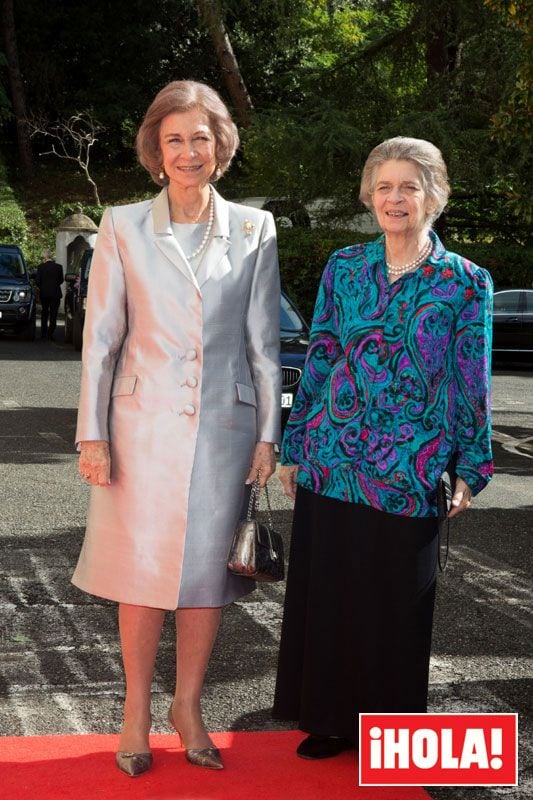 Irene de Grecia con la reina Sofía