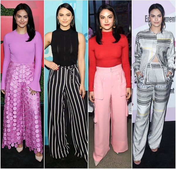 Camila Mendes con pantalones 