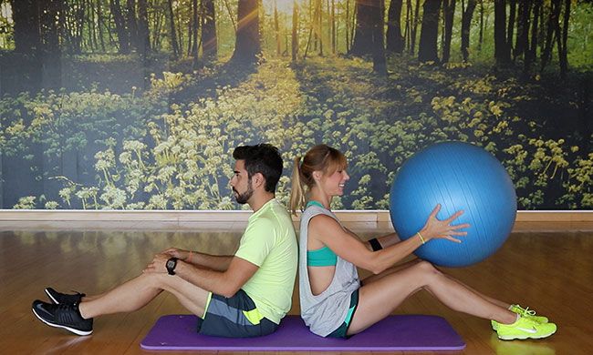 ejercicios entrenamiento pareja