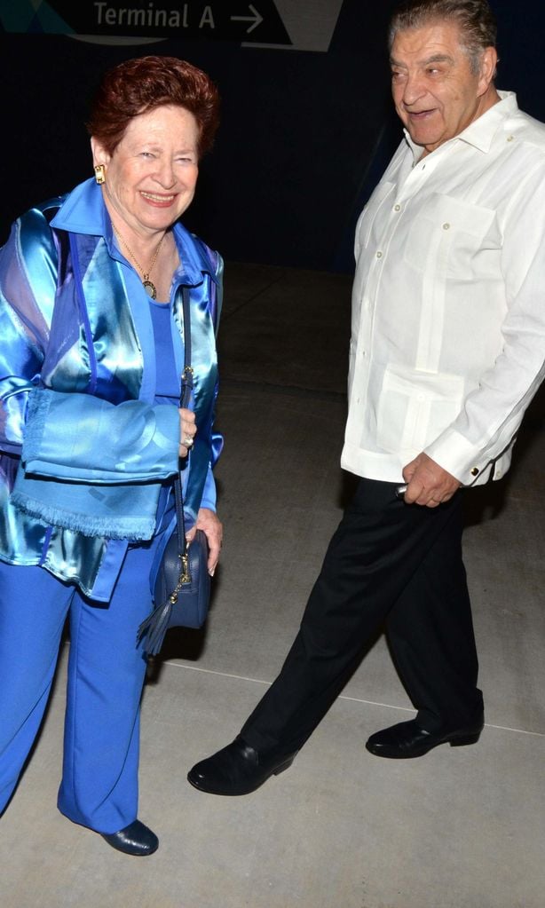 Don Francisco y su esposa Teresa Muchnik Rosenblum