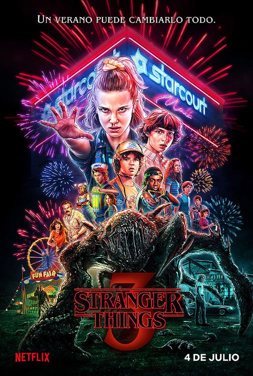 'Stranger Things' estrena nuevo póster con su toque más característico