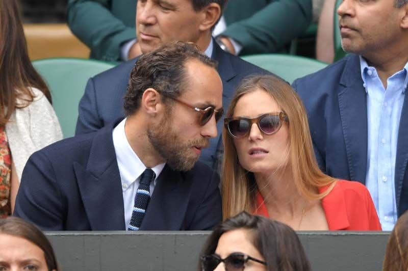 James Middleton y Alizée Thevenet