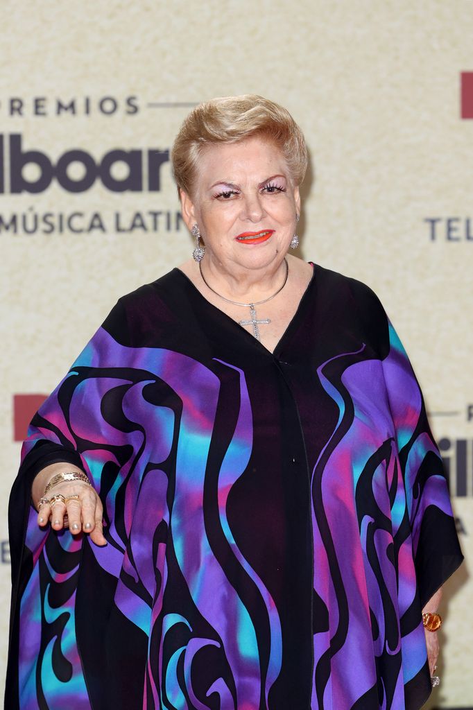 CORAL GABLES, FLORIDA - SEPTEMBER 23: Paquita La Del Barrio attends the 2021 Billboard Latin Music Awards at Watsco Center on September 23, 2021 in Coral Gables, Florida. (Photo by Rodrigo Varela/Getty Images)