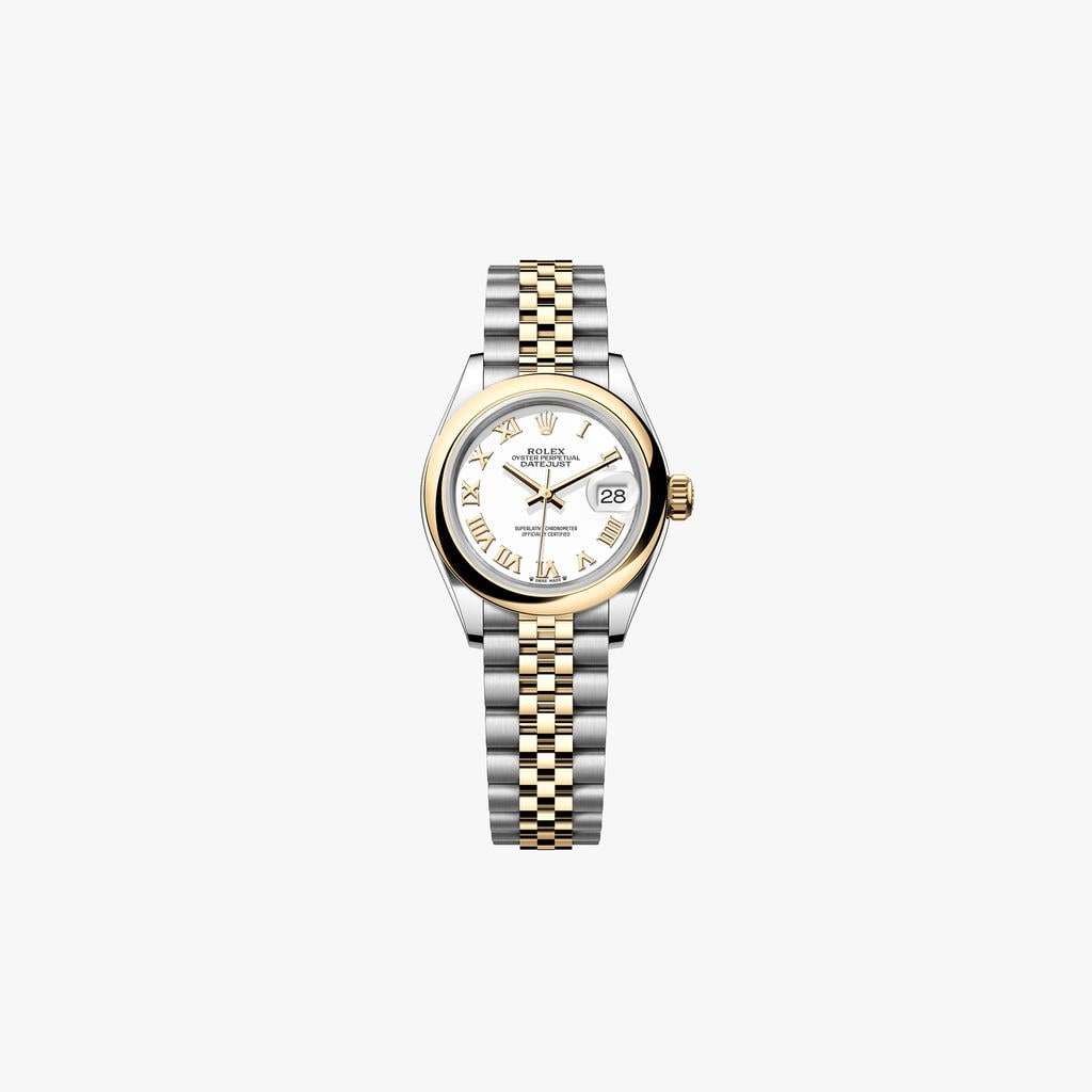 Lady-Datejust  Oyster, 28 mm, acero Oystersteel y oro amarillo  Referencia 279163  11 750 €