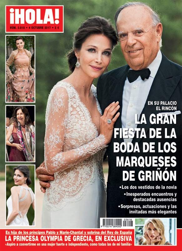 Esther Doña regresa al palacio de El Rincón el día en el que habría celebrado su aniversario de boda