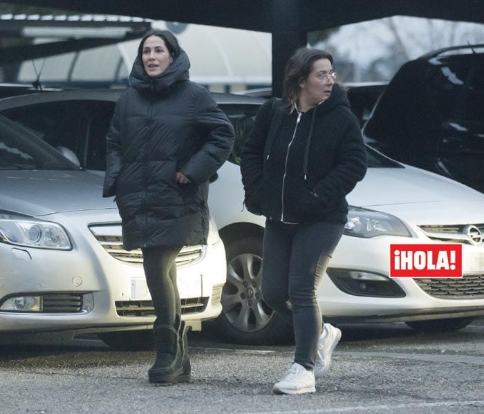 Malú, durante una jornada de compras en un centro comercial