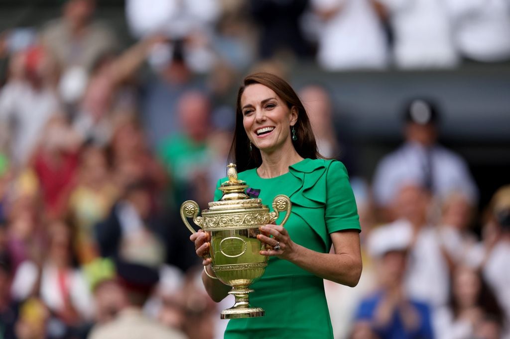 Kate Middleton Wimbledon vestido verde