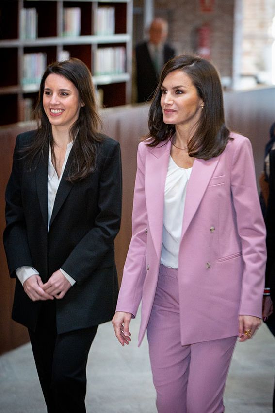 La Reina con Irene Montero