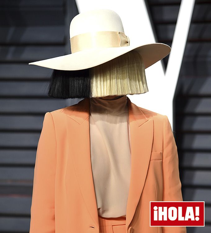 Sia en la fiesta de Vanity Fair