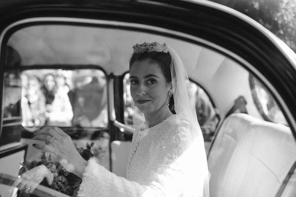 Boda Magdalena González-Serna y Antoliano Rodríguez en Sevilla llegada novia