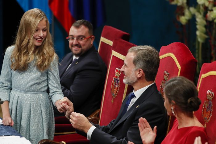 Los Reyes, la princesa Leonor y la infanta Sofía