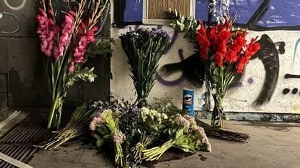 Flowers in the subway