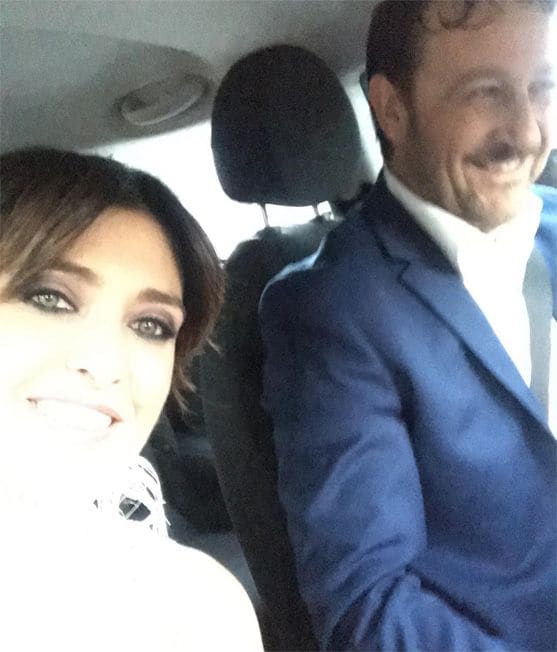 Helena Resano con su marido Aitor