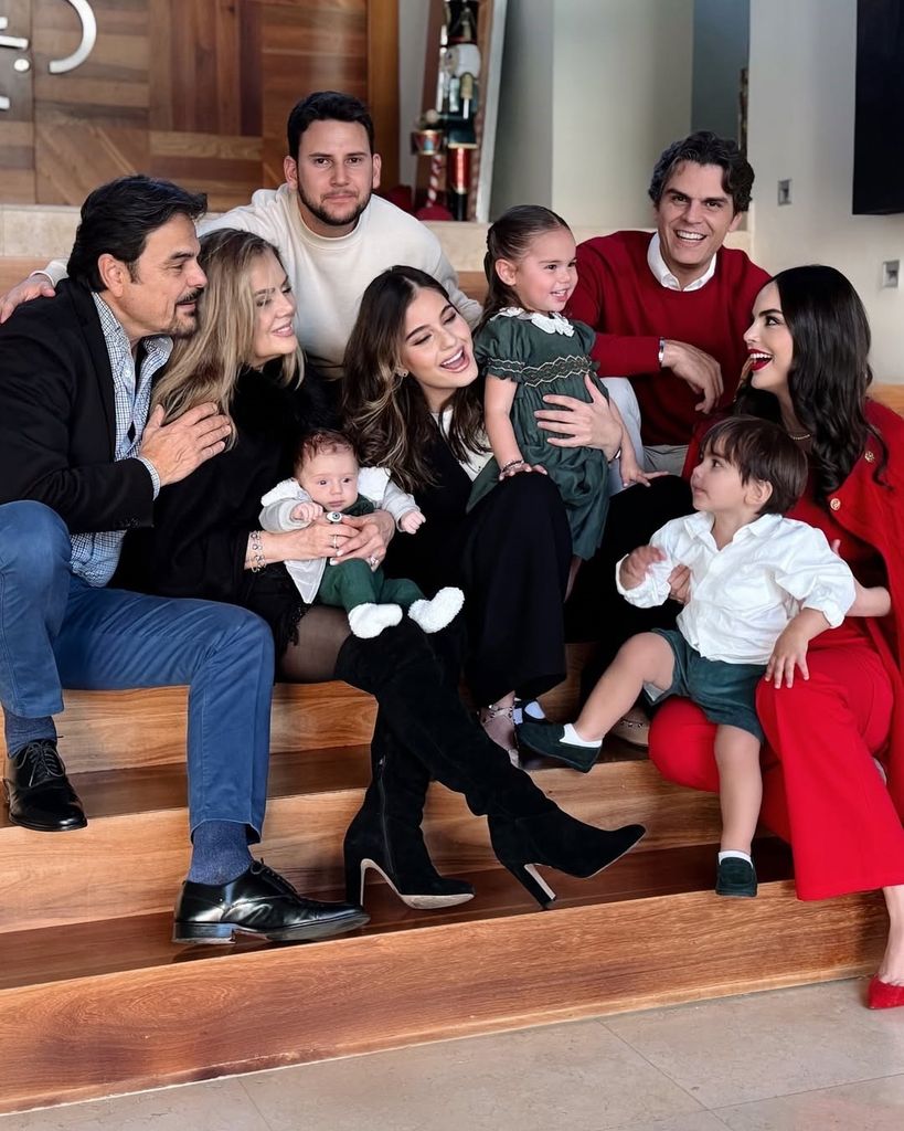 Esta también fue la primera Navidad de Gabo, el pequeño sobrino de Ximena.