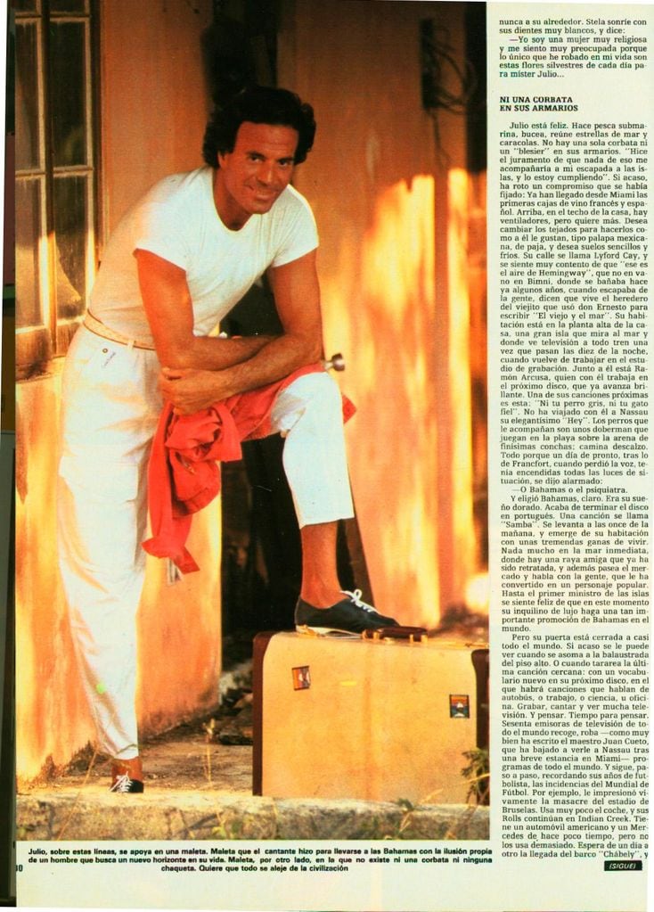 Julio Iglesias Bahamas HO4130