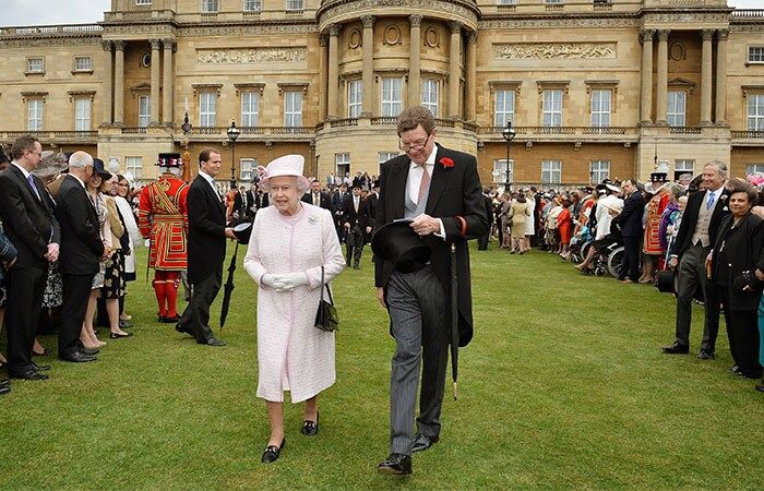 La Reina Isabel y su Lord Chamberlain