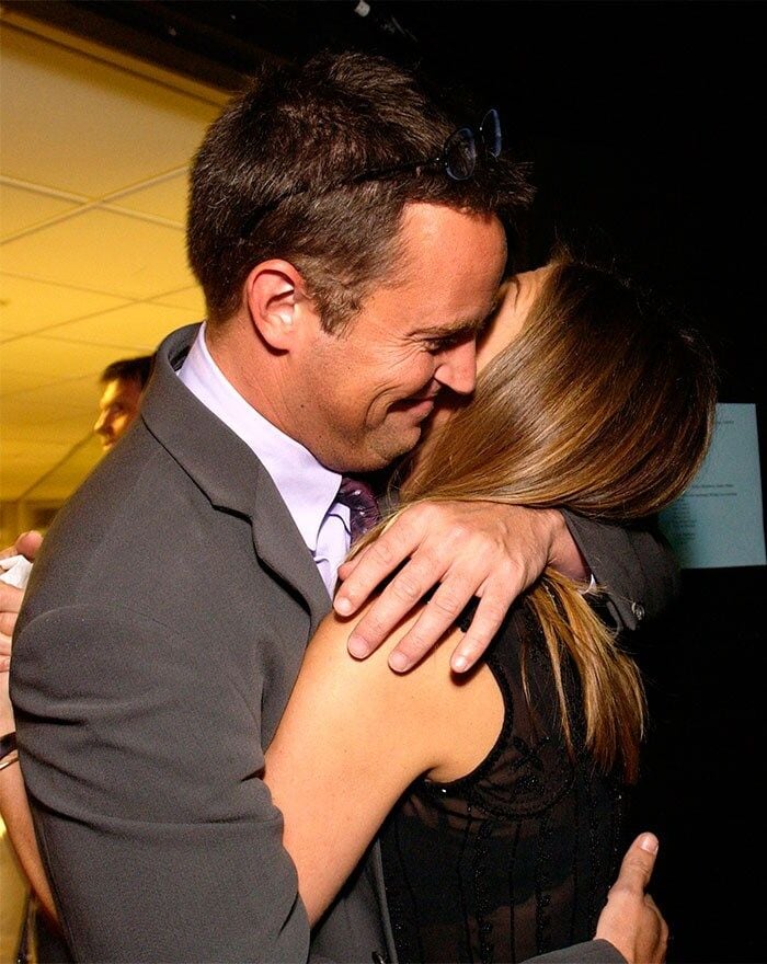 Matthew Perry y Jennifer Aniston