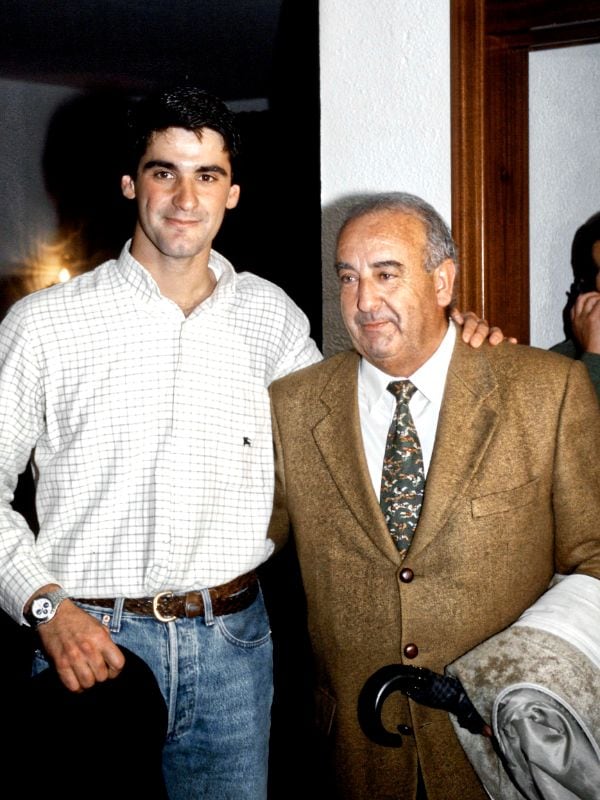 Jesulín de Ubrique y su padre, Humberto Janeiro