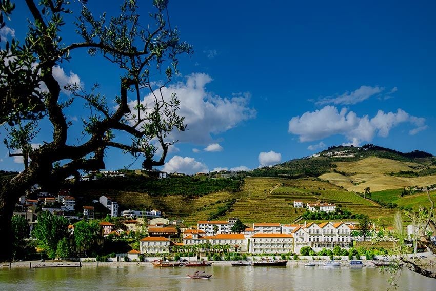 Localidad de Pinhão, Portugal