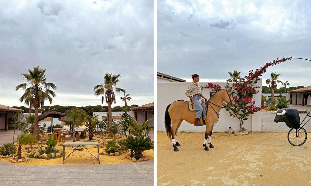 Patio de la casa de Lea junto a Doñana-Collage-U85620403040wvS