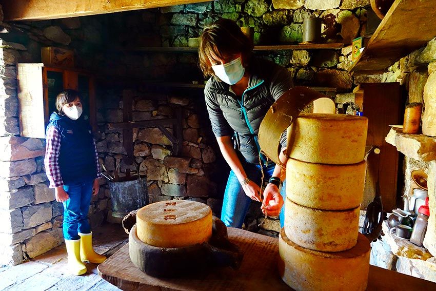 Quesos artesanos en Asturias