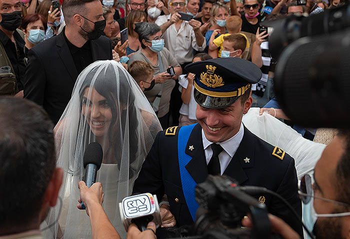 Federico Bernardeschi y Veronica Ciardi