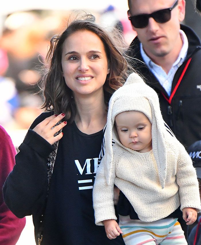 Natalie Portman en la Marcha por la Mujer