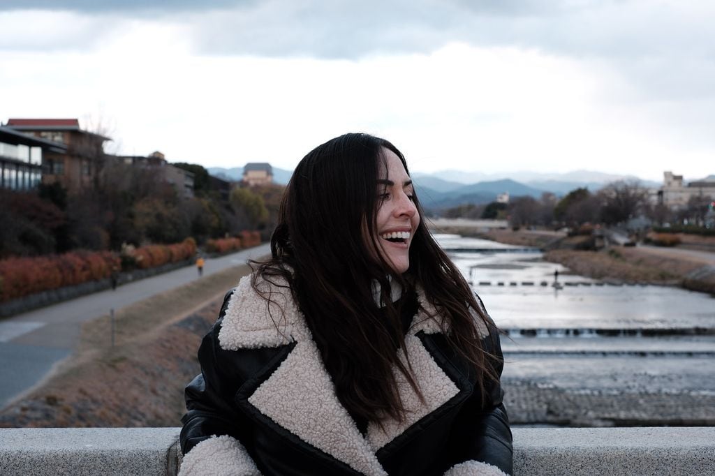 Alberto Guerra felicitó a Zuria Vega con algunas fotos de su reciente viaje a Japón.