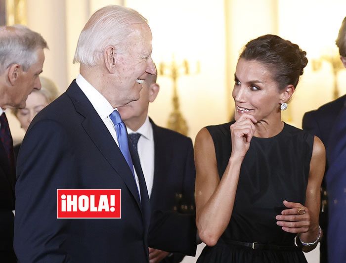 Doña Letizia y Joe Biden