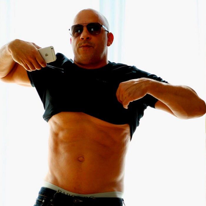 Vin Diesel responde a las críticas sobre su peso a través de una fotografía