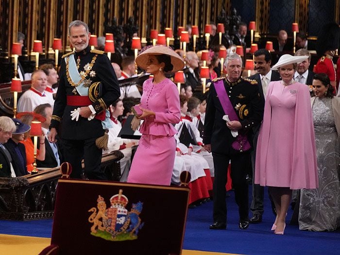 Felipe VI y doña Letizia en la Abadía de Westminster 