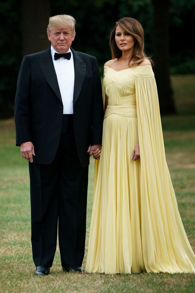 Donald y Melania Trump en Londres 2018