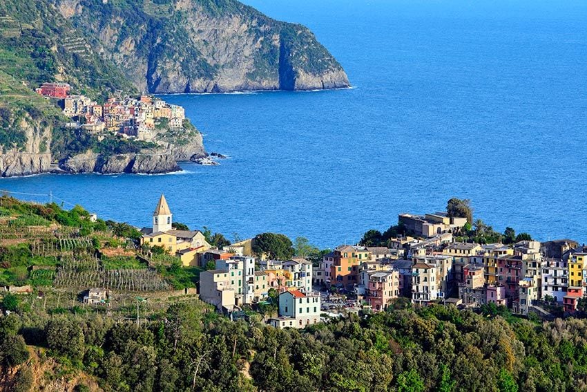 Corniglia cinque terre italia pueblos