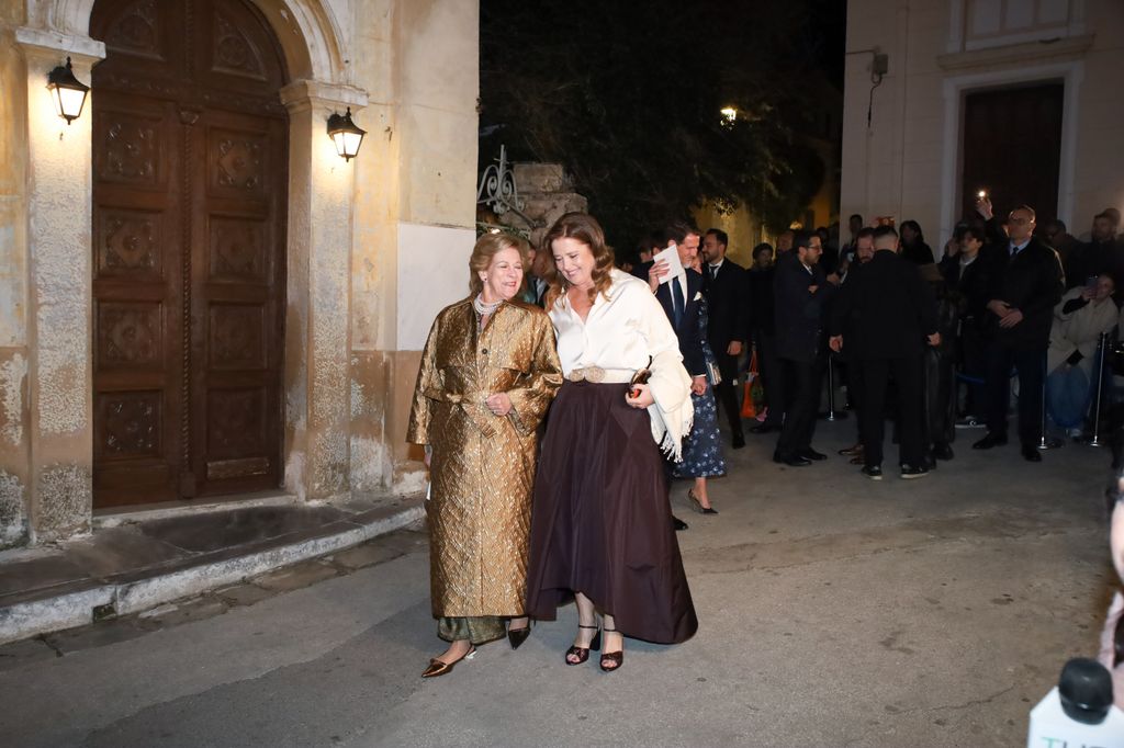 Ana María y Alexia de Grecia