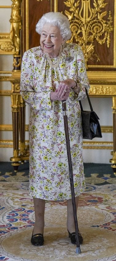 La reina Isabel II de Reino Unido