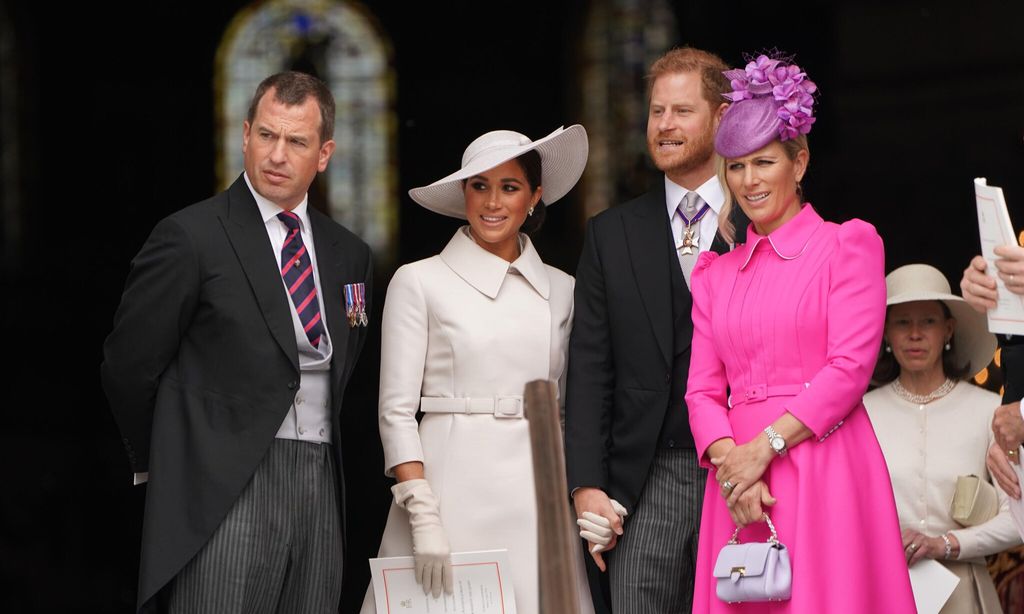 peter phillips meghan markle pr ncipe harry y zara phillips