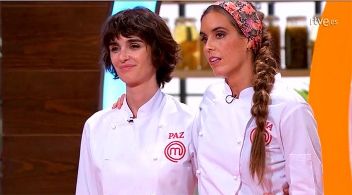 Paz Vega y Ona Carbonell antes de escuchar el veredicto del jurado